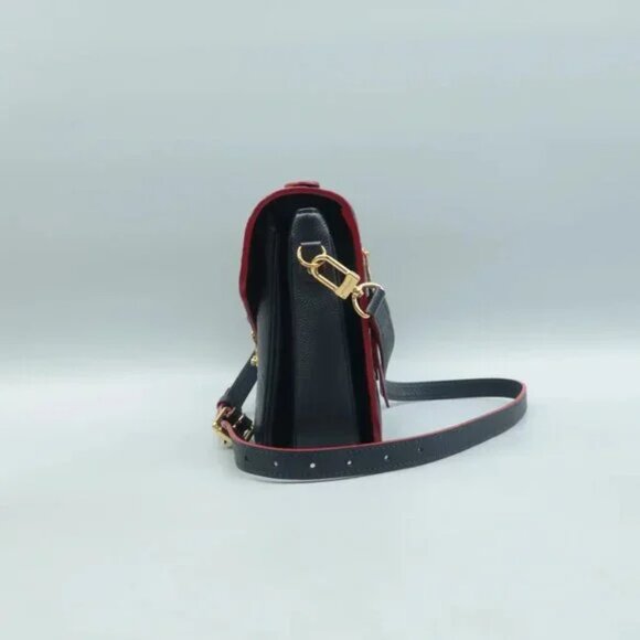 100% Authentic Louis Vuitton Metis Navy Monogram Leather Satchel - Picture 3 of 12